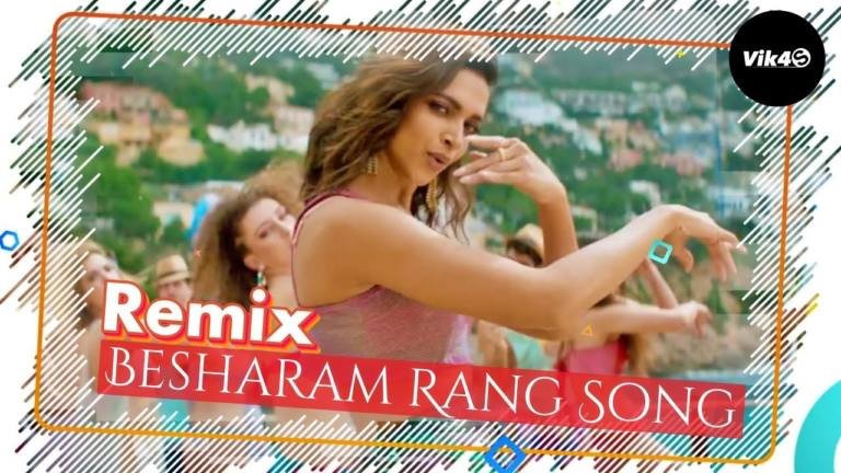 Besharam Rang Song Remix – Extended DJ Mix – DJ Vik4S, Deepika Padukone, Shah Rukh Khan