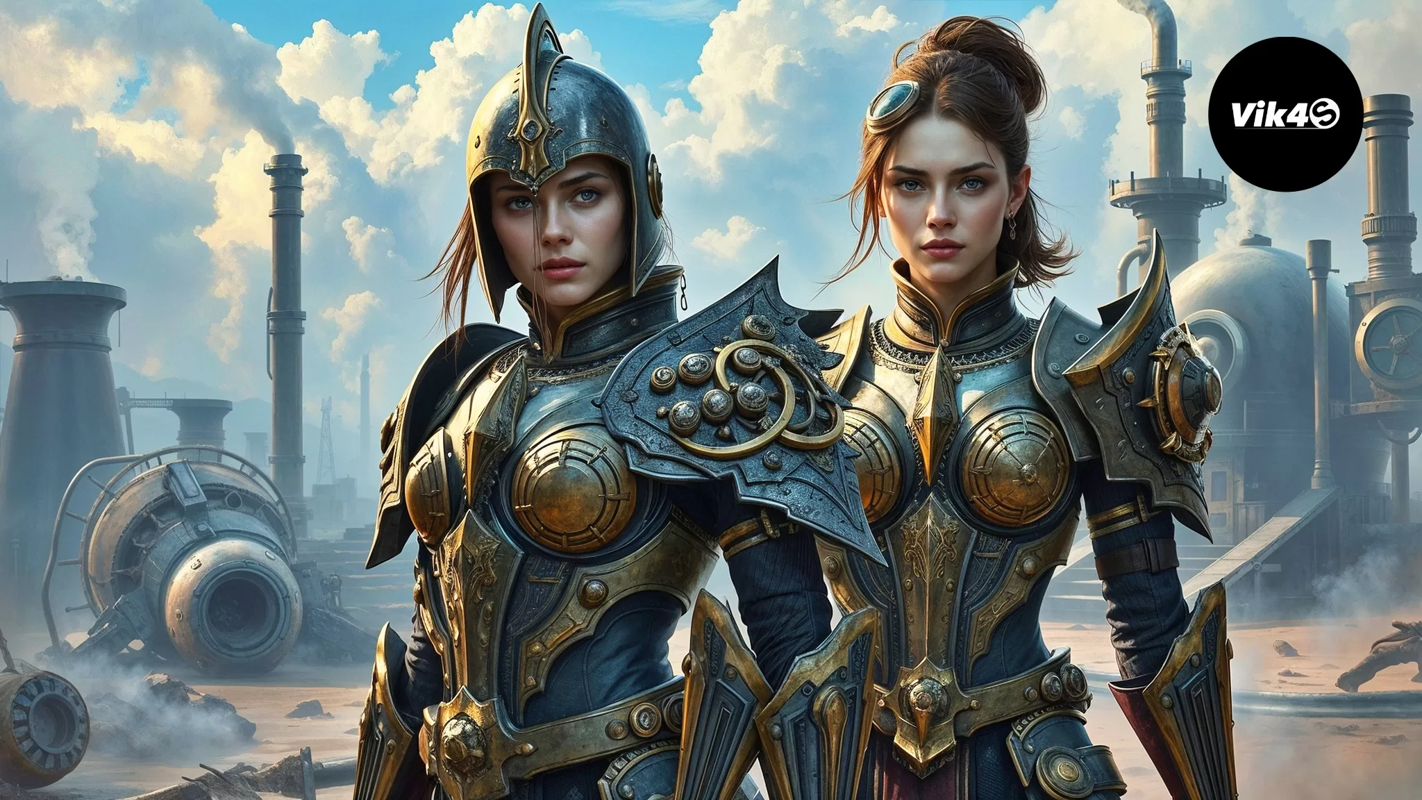 steampunk sci fi ai movie by vik4s