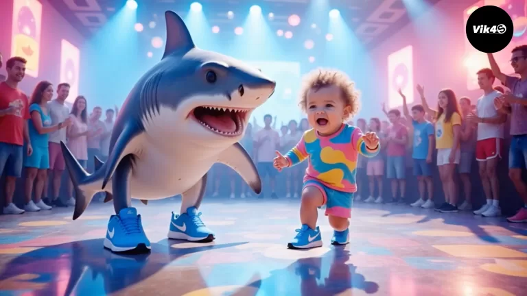 brainrot dance with baby