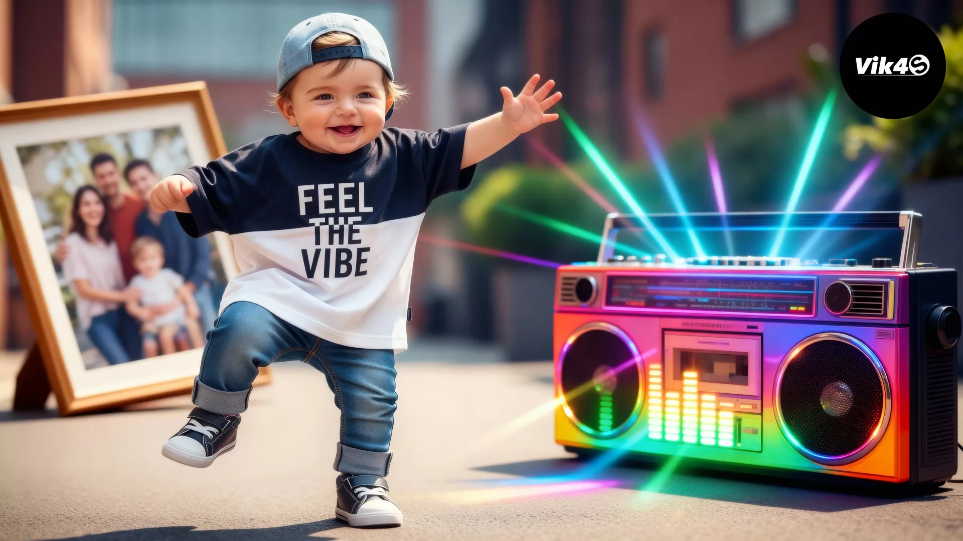 feel the vibe vik4s baby dance