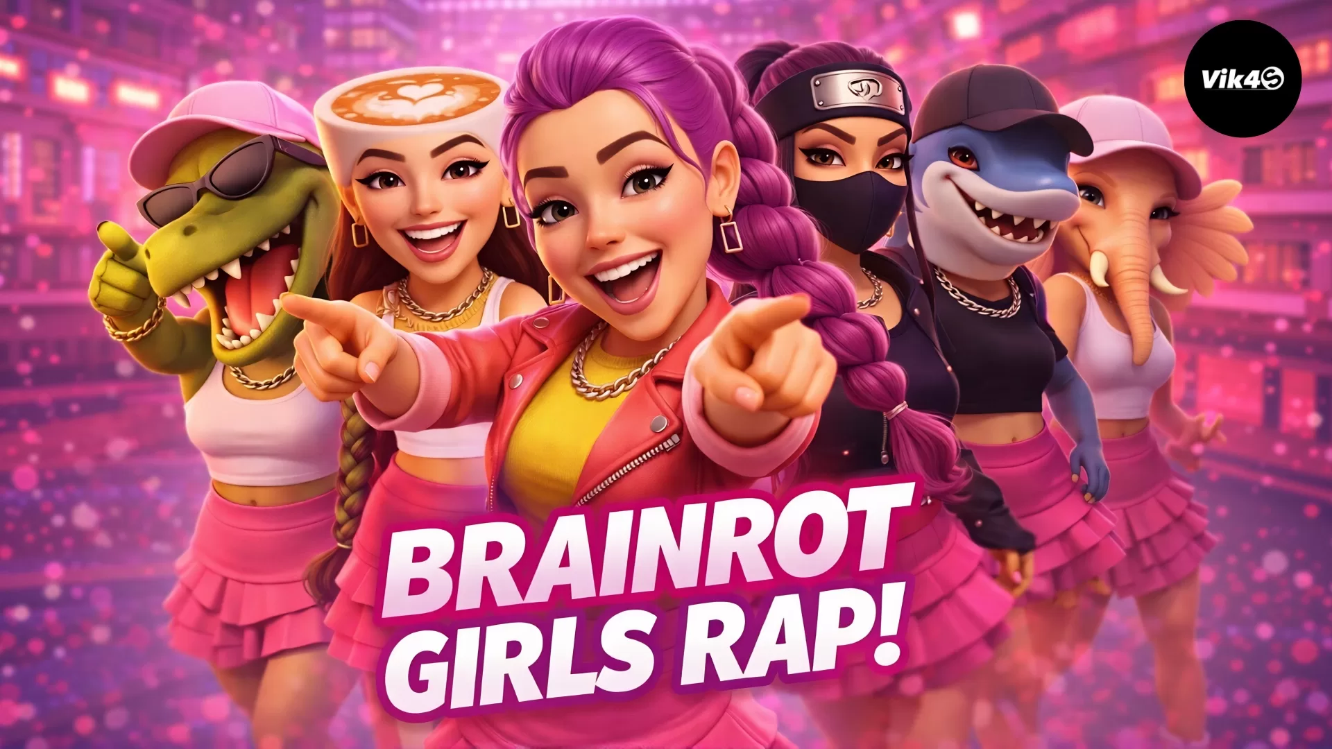 Rumi Joins Brainrot Girls Rap