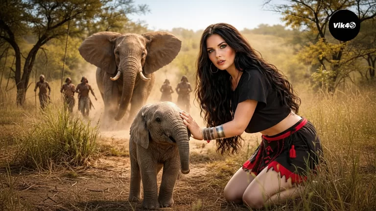 Life Million Years Ago – Baby Elephant Asked for Help | Elephant Returned as a Hero