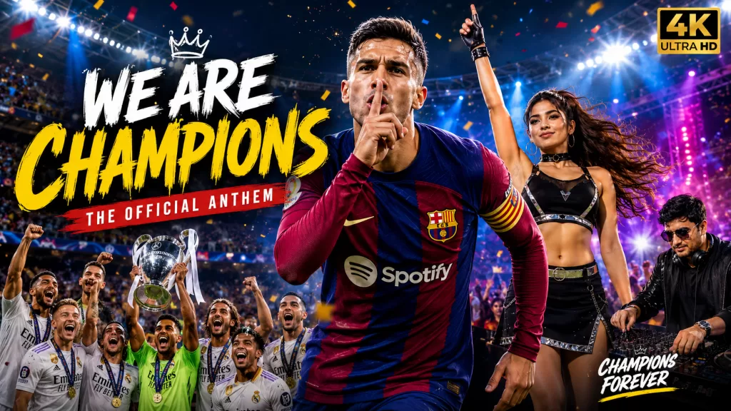 we are champions vik4s sports music
