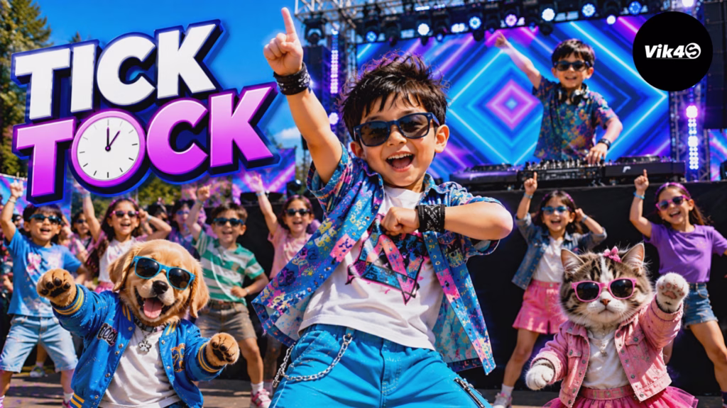 Vik4s Baby Dance EDM Song - Tick Tock